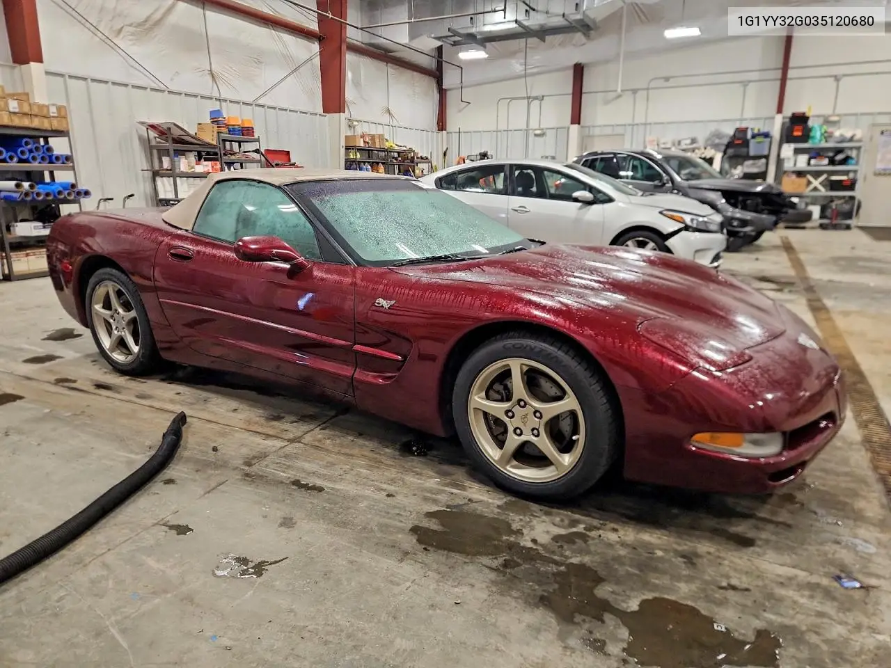 1G1YY32G035120680 2003 Chevrolet Corvette