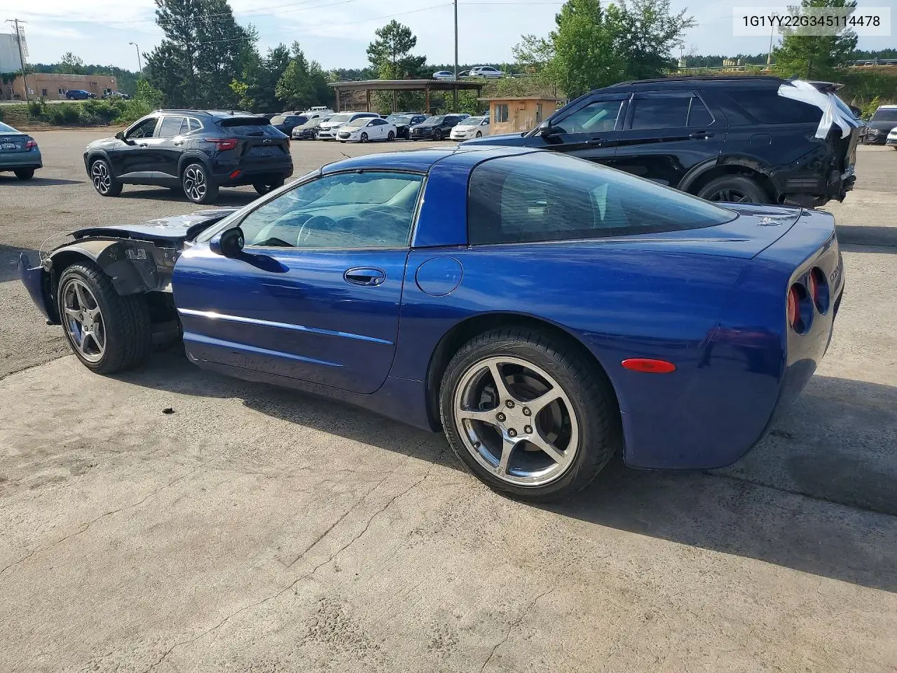 2004 Chevrolet Corvette VIN: 1G1YY22G345114478 Lot: 56120966