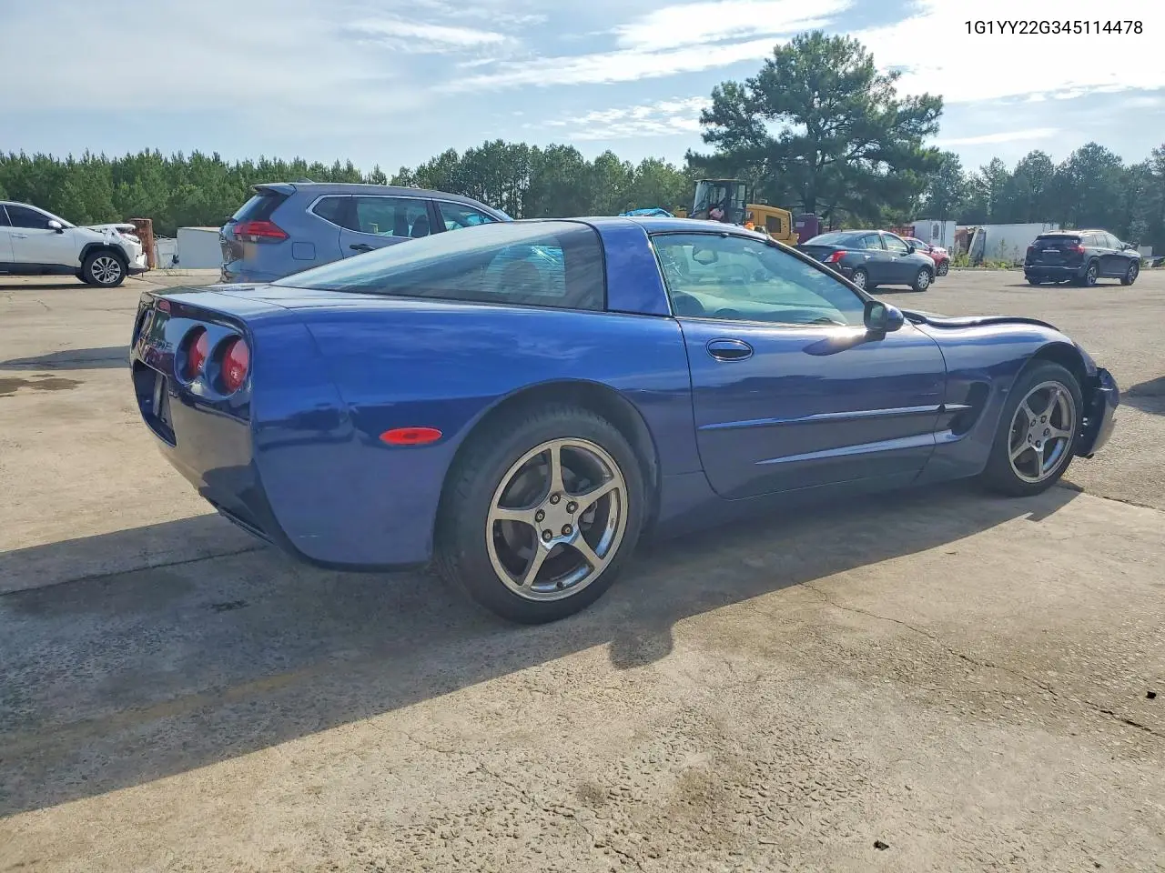 2004 Chevrolet Corvette VIN: 1G1YY22G345114478 Lot: 56120966