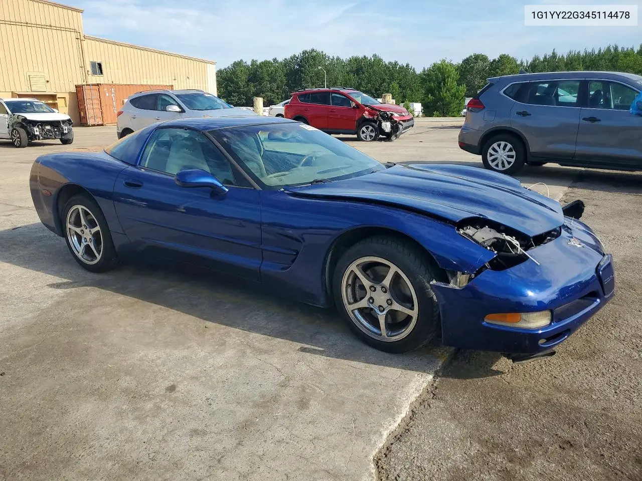 2004 Chevrolet Corvette VIN: 1G1YY22G345114478 Lot: 56120966