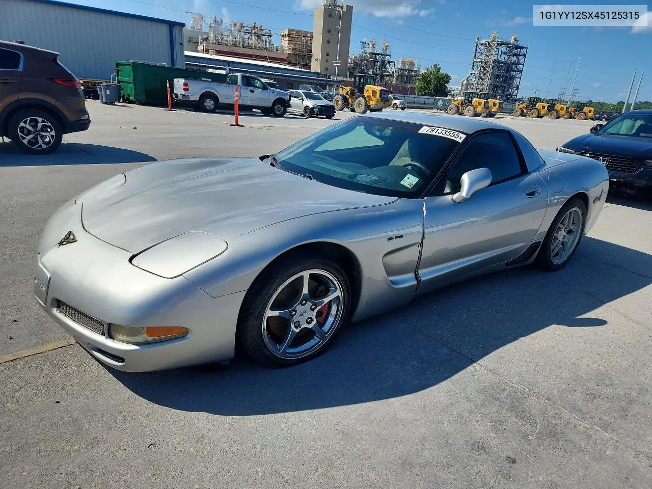 2004 Chevrolet Corvette Z06 VIN: 1G1YY12SX45125315 Lot: 79133555