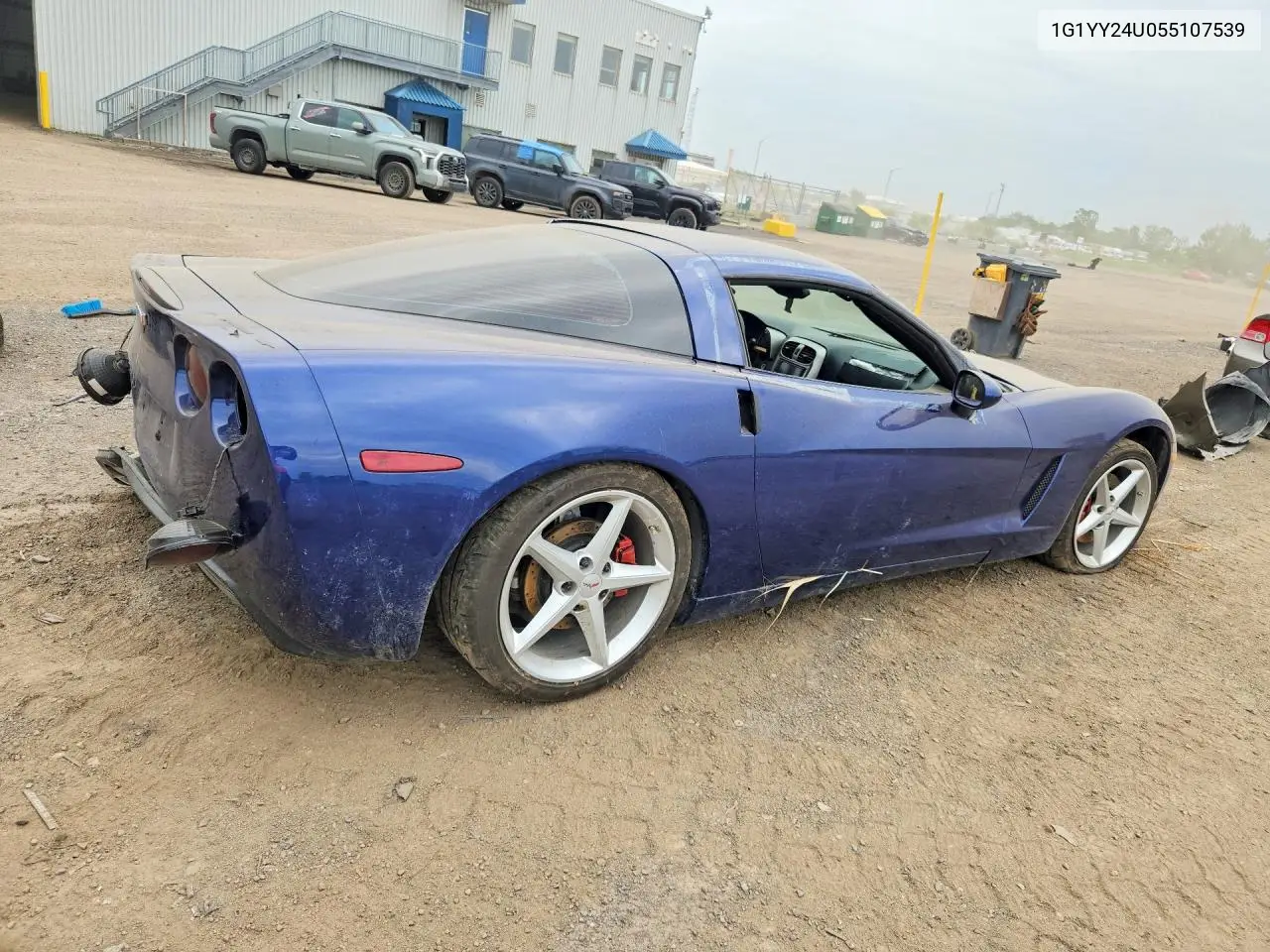 2005 Chevrolet Corvette VIN: 1G1YY24U055107539 Lot: 58544636