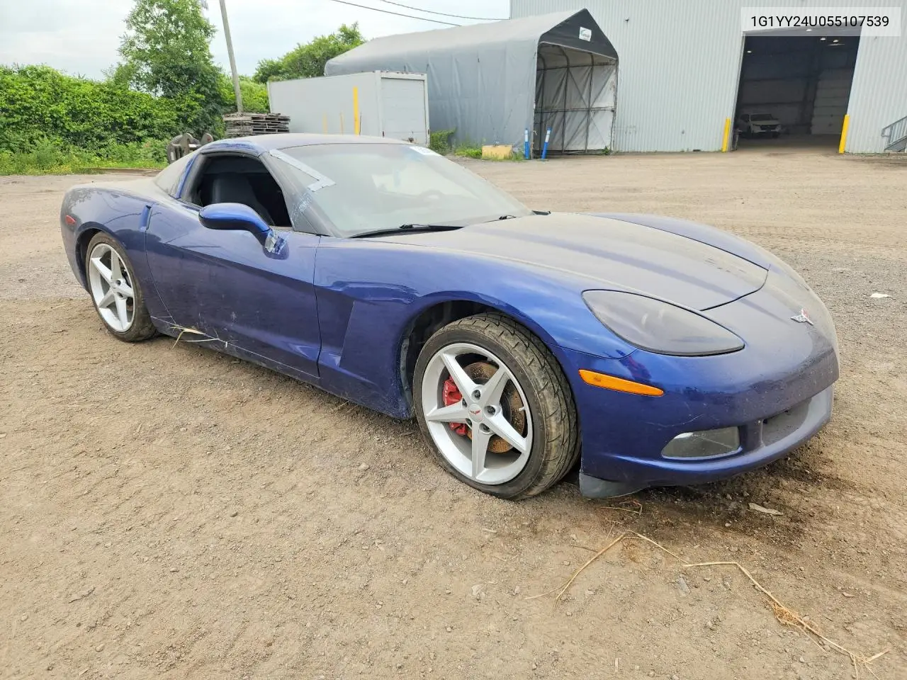 2005 Chevrolet Corvette VIN: 1G1YY24U055107539 Lot: 58544636