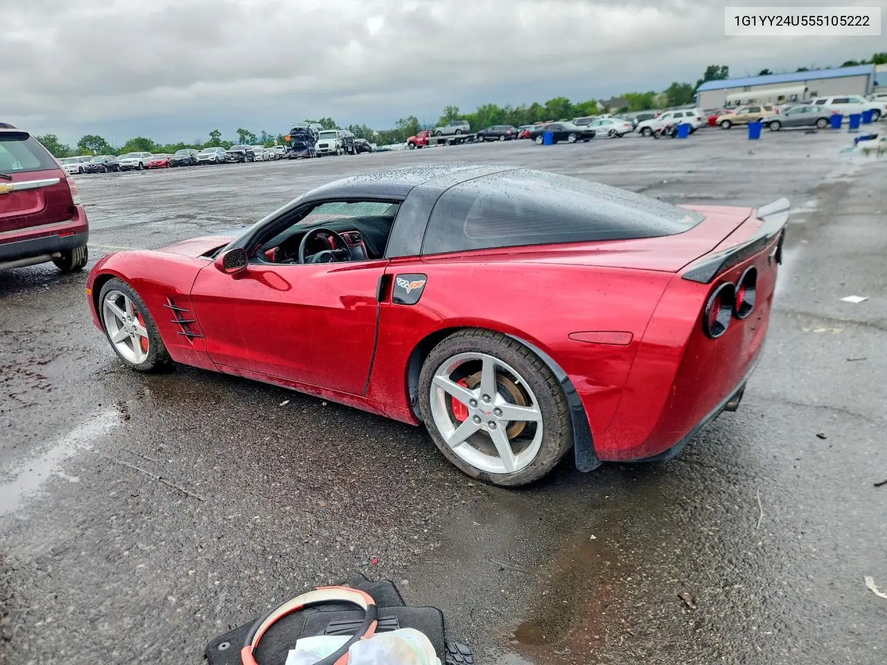 2005 Chevrolet Corvette VIN: 1G1YY24U555105222 Lot: 59587626