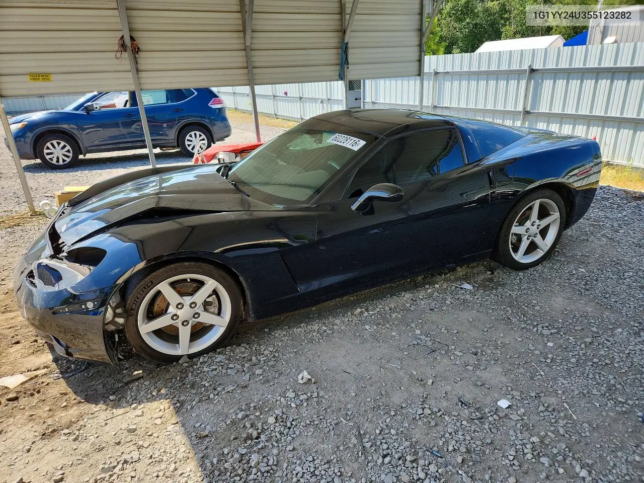 2005 Chevrolet Corvette VIN: 1G1YY24U355123282 Lot: 60228116