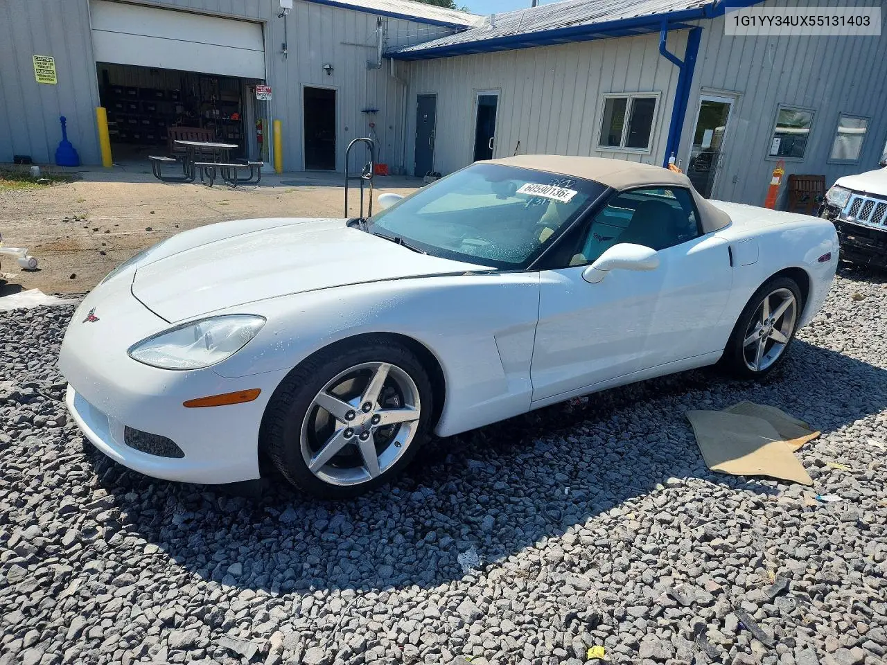 2005 Chevrolet Corvette VIN: 1G1YY34UX55131403 Lot: 60590136