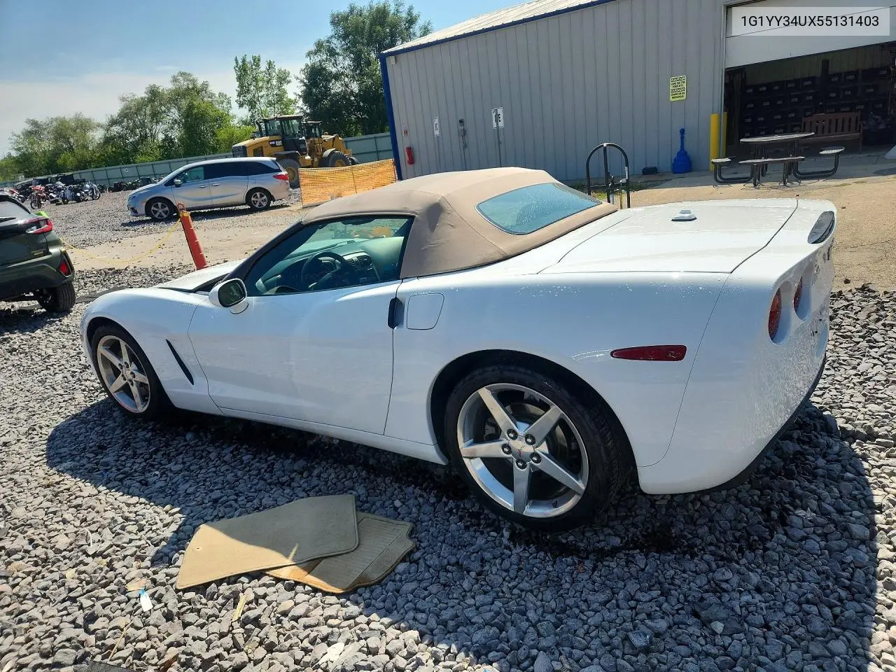 2005 Chevrolet Corvette VIN: 1G1YY34UX55131403 Lot: 60590136