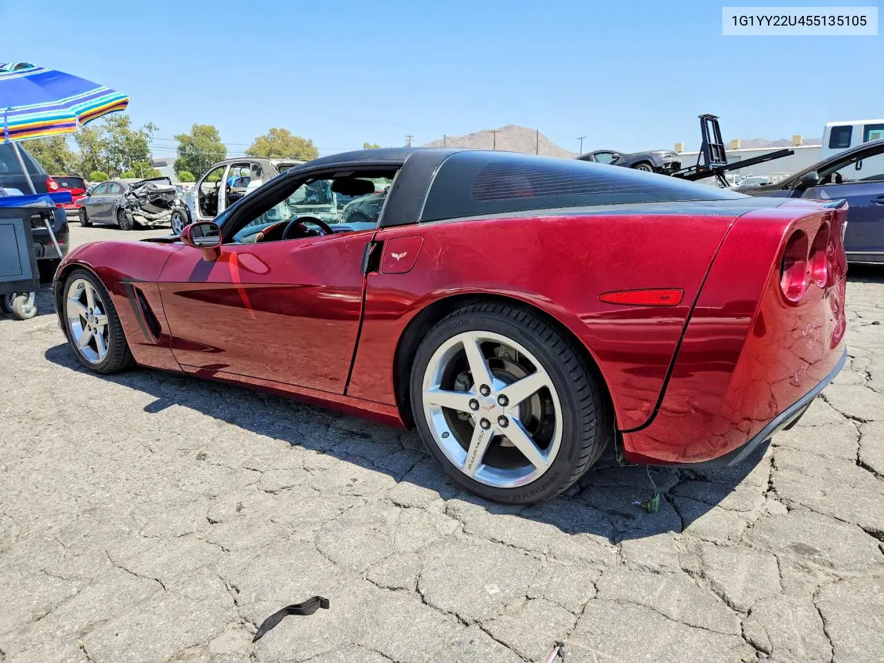 1G1YY22U455135105 2005 Chevrolet Corvette