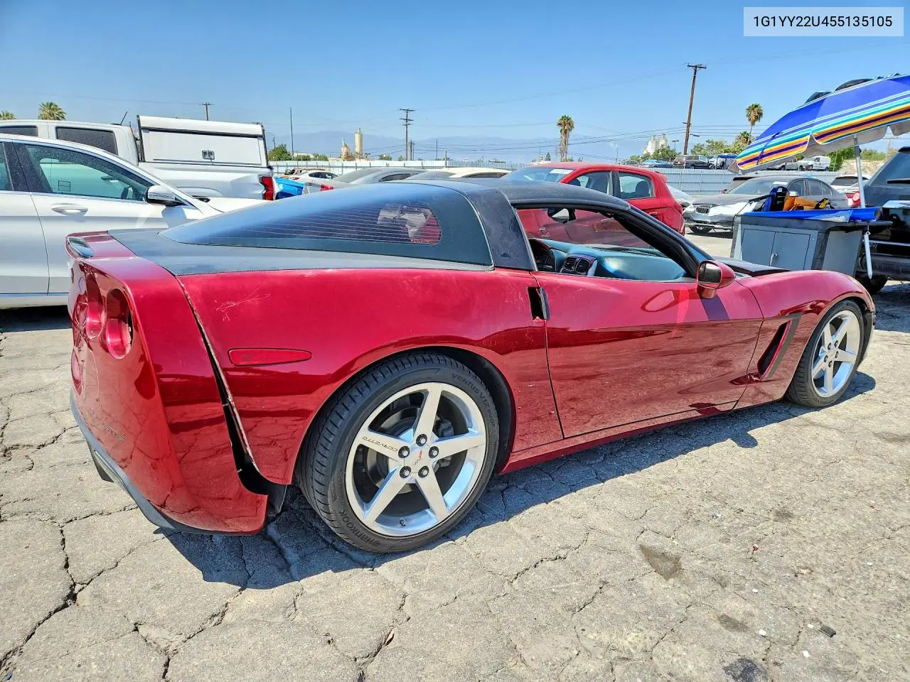 1G1YY22U455135105 2005 Chevrolet Corvette