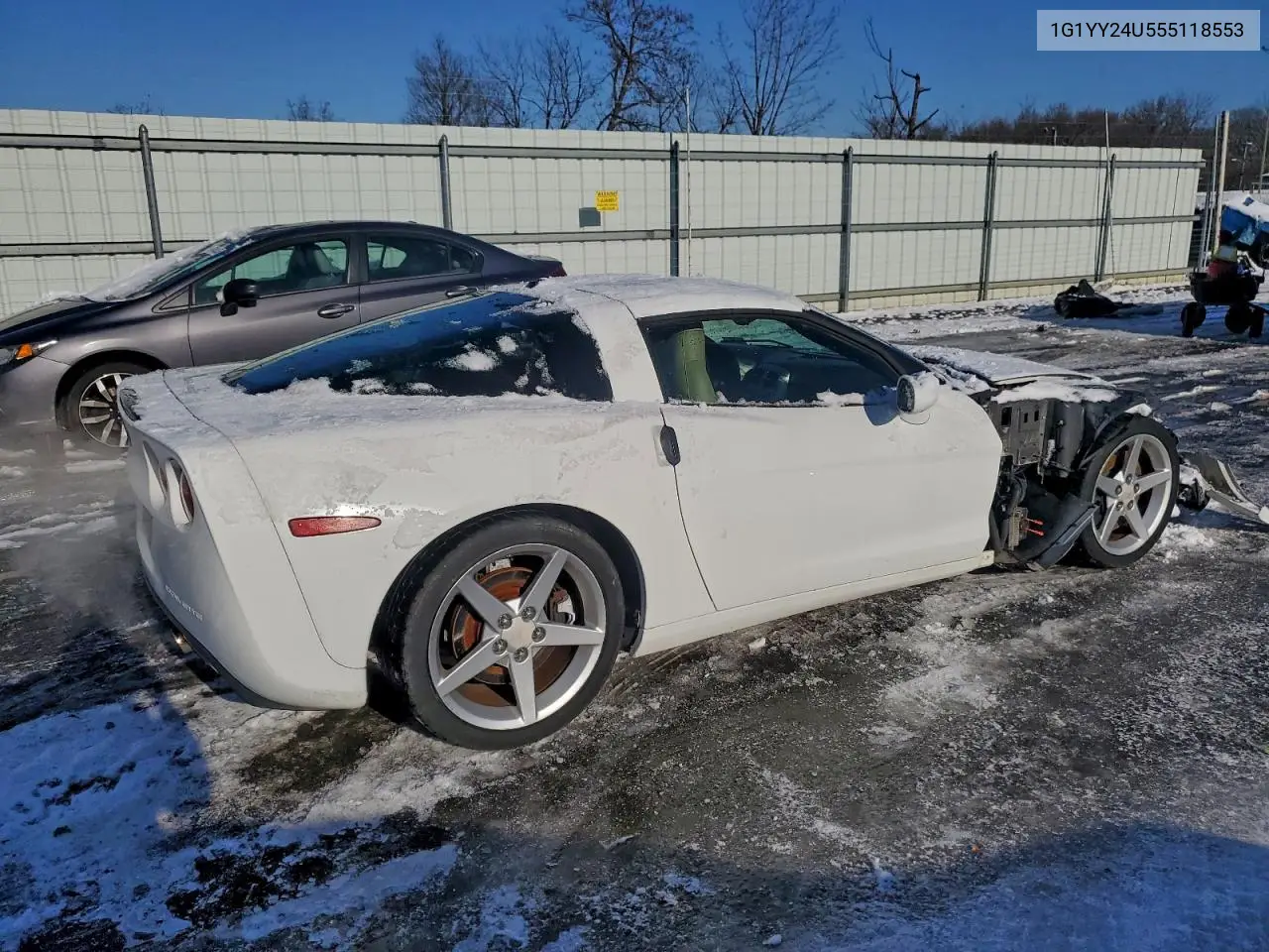 2005 Chevrolet Corvette VIN: 1G1YY24U555118553 Lot: 96735675