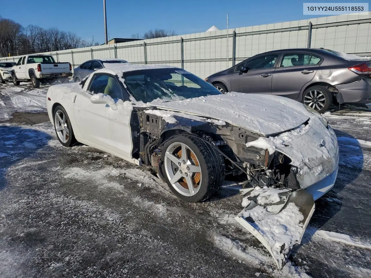 2005 Chevrolet Corvette VIN: 1G1YY24U555118553 Lot: 96735675