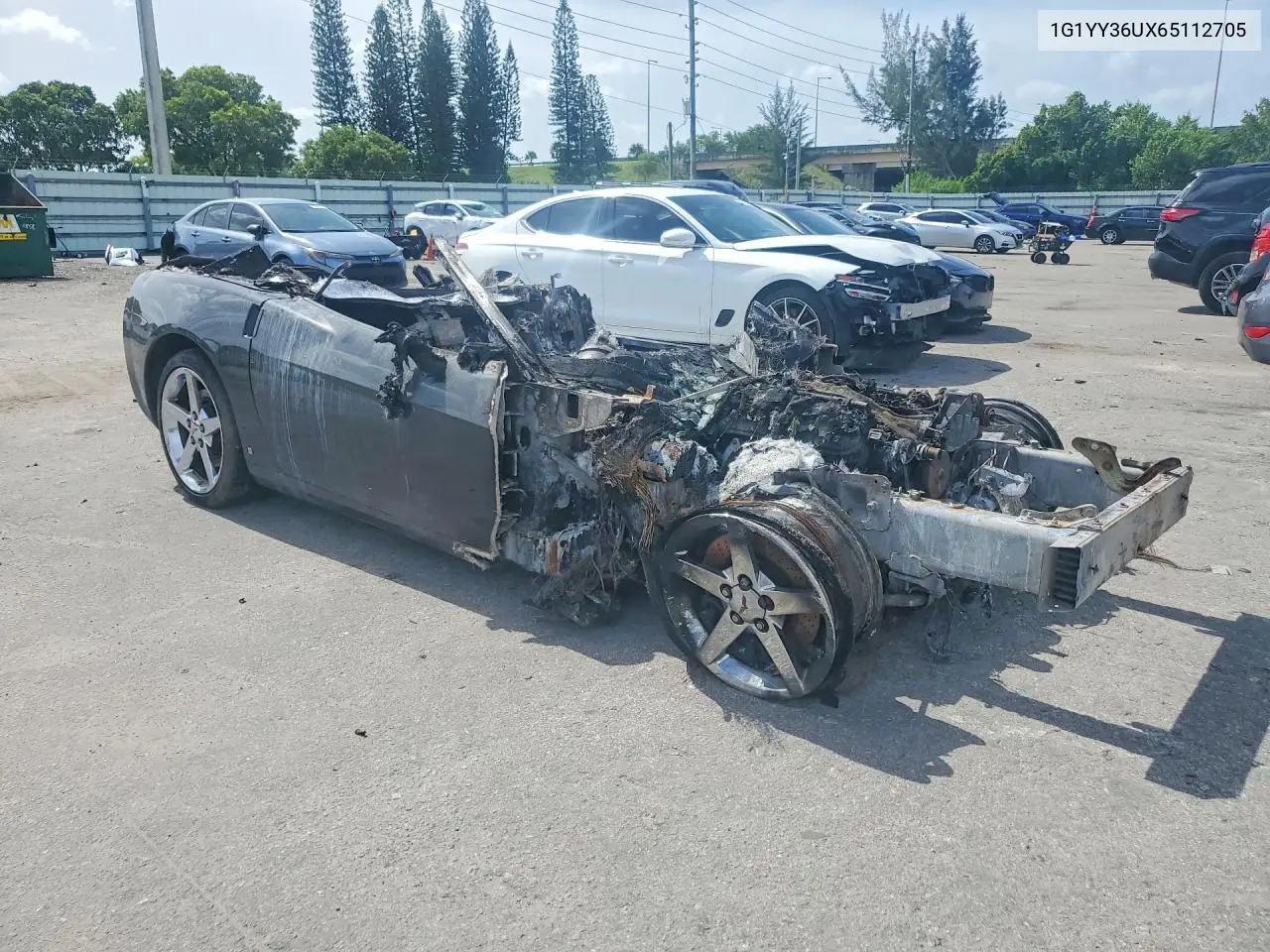 2006 Chevrolet Corvette VIN: 1G1YY36UX65112705 Lot: 60873276