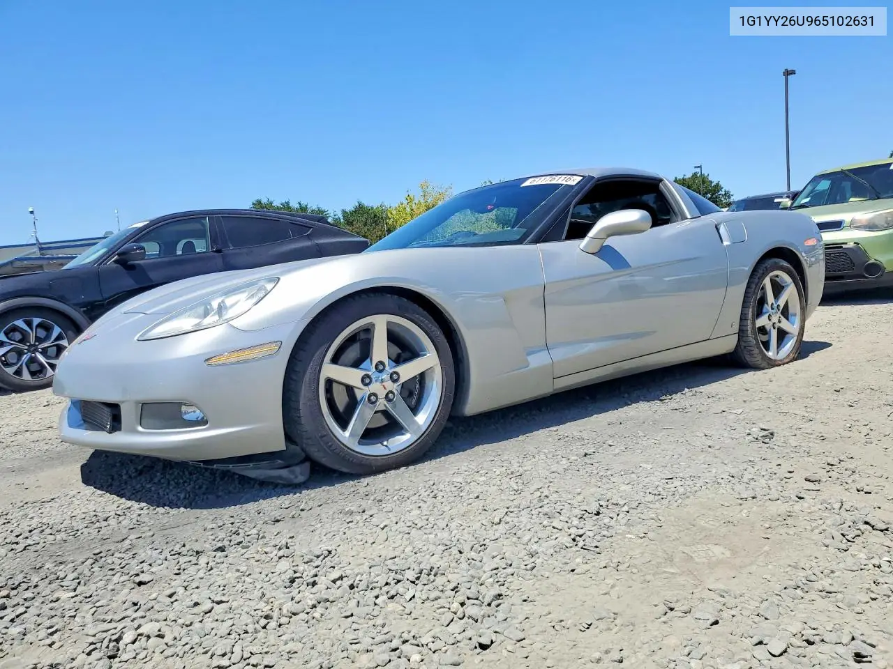 2006 Chevrolet Corvette VIN: 1G1YY26U965102631 Lot: 61176116