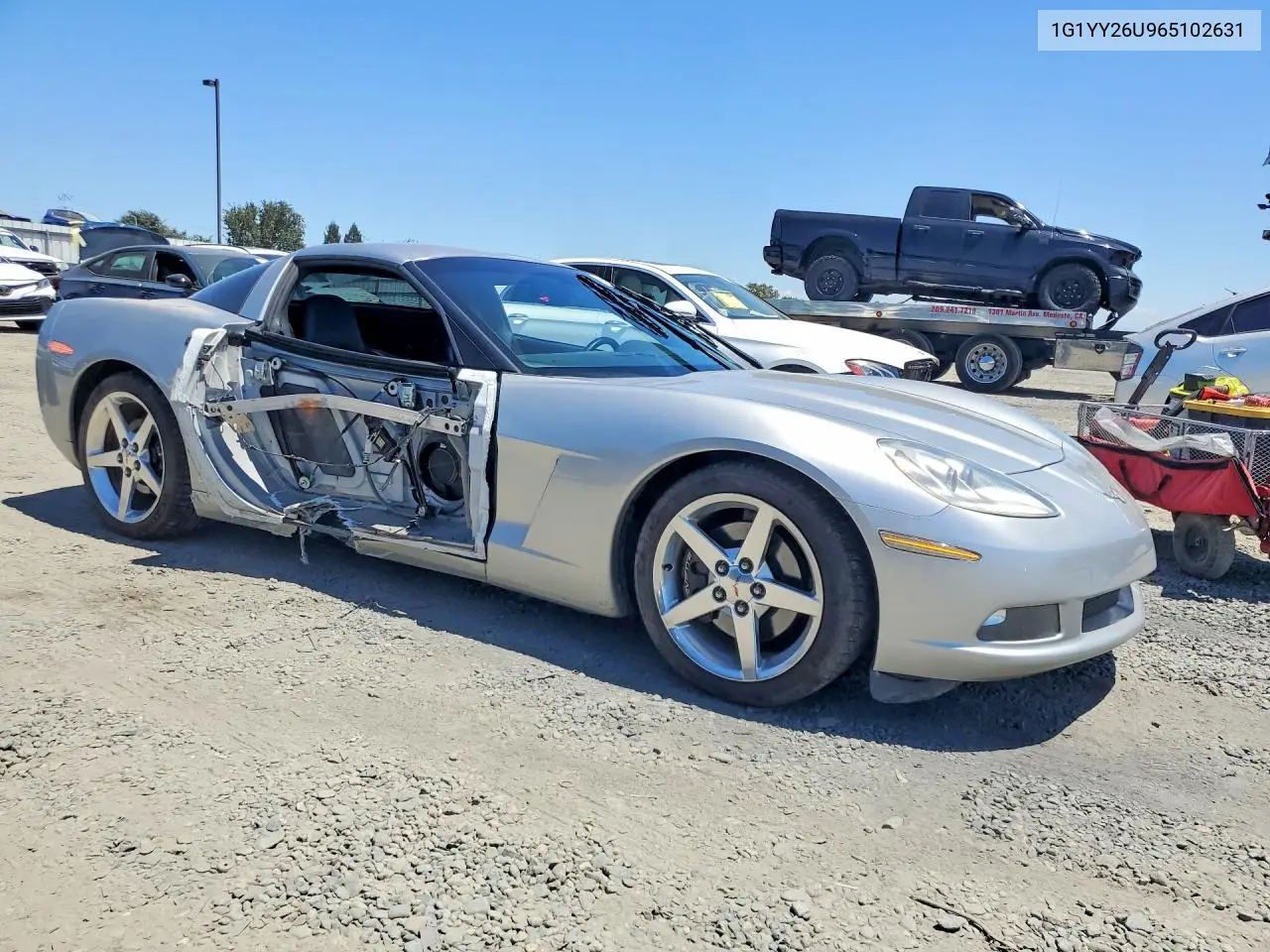 2006 Chevrolet Corvette VIN: 1G1YY26U965102631 Lot: 61176116