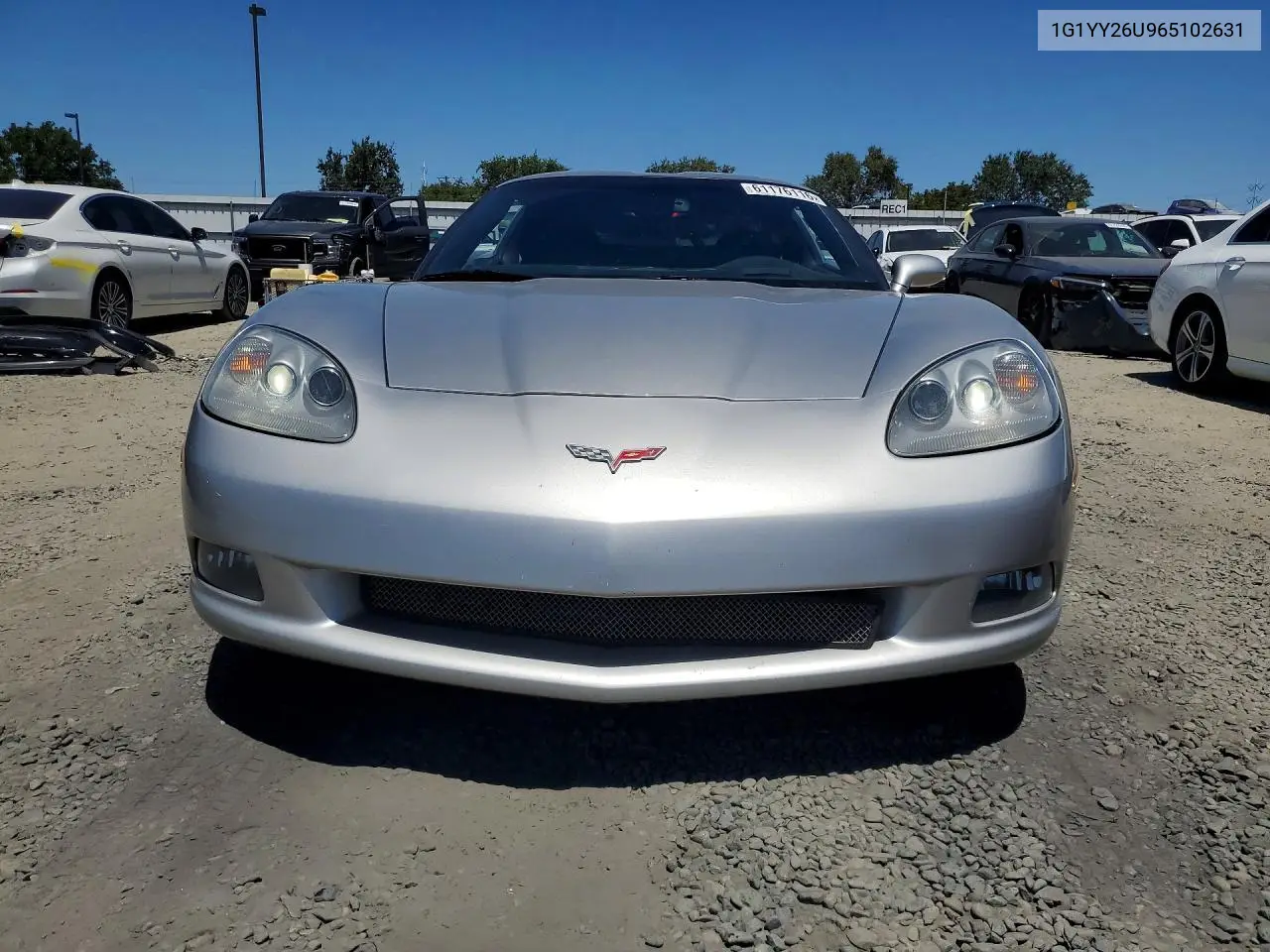 2006 Chevrolet Corvette VIN: 1G1YY26U965102631 Lot: 61176116