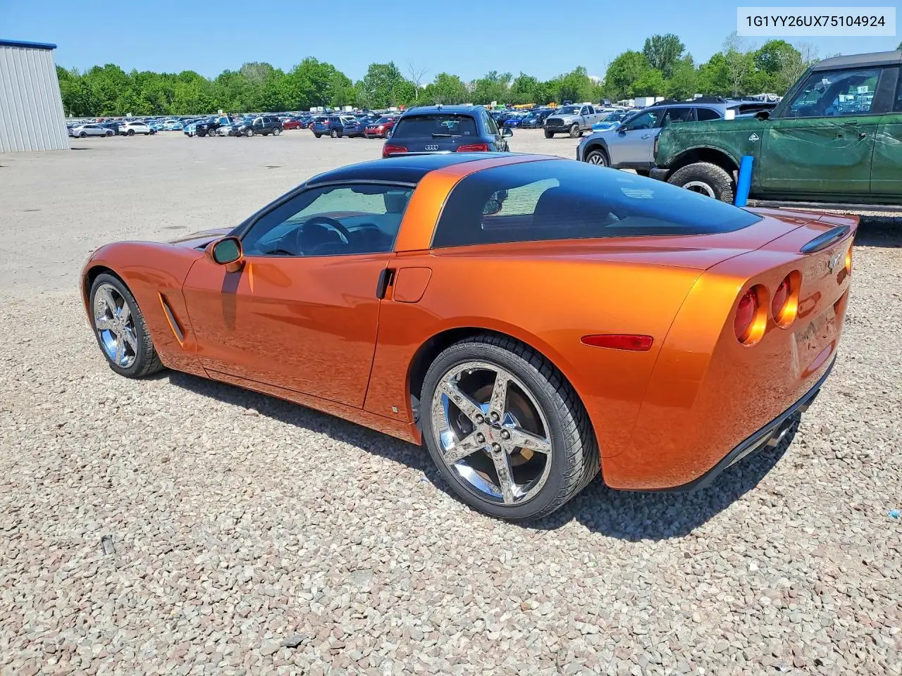 2007 Chevrolet Corvette VIN: 1G1YY26UX75104924 Lot: 55183996