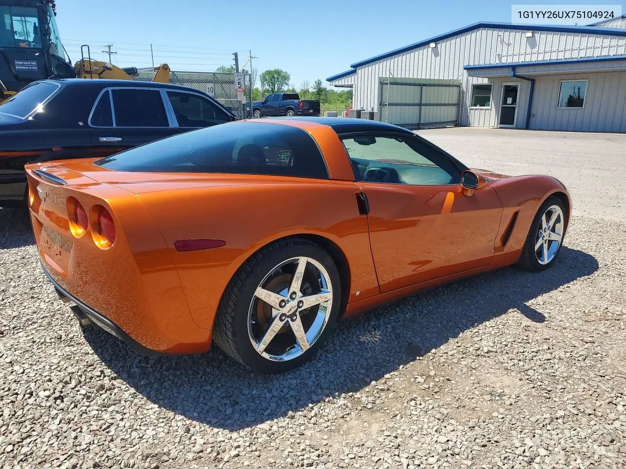2007 Chevrolet Corvette VIN: 1G1YY26UX75104924 Lot: 55183996