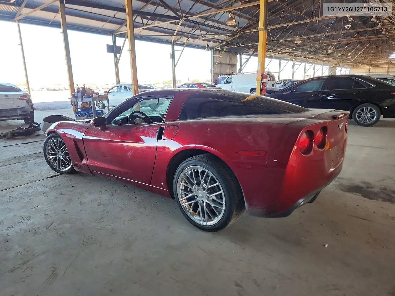2007 Chevrolet Corvette VIN: 1G1YY26U275105713 Lot: 59232716