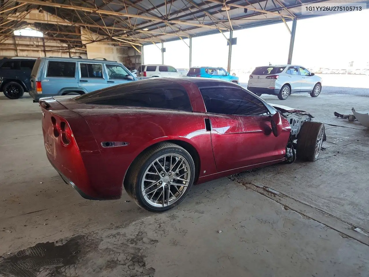 2007 Chevrolet Corvette VIN: 1G1YY26U275105713 Lot: 59232716
