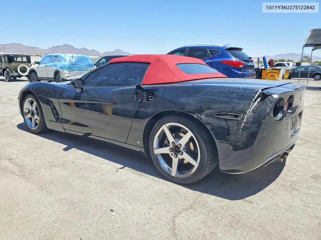 2007 Chevrolet Corvette VIN: 1G1YY36U275122842 Lot: 59695146