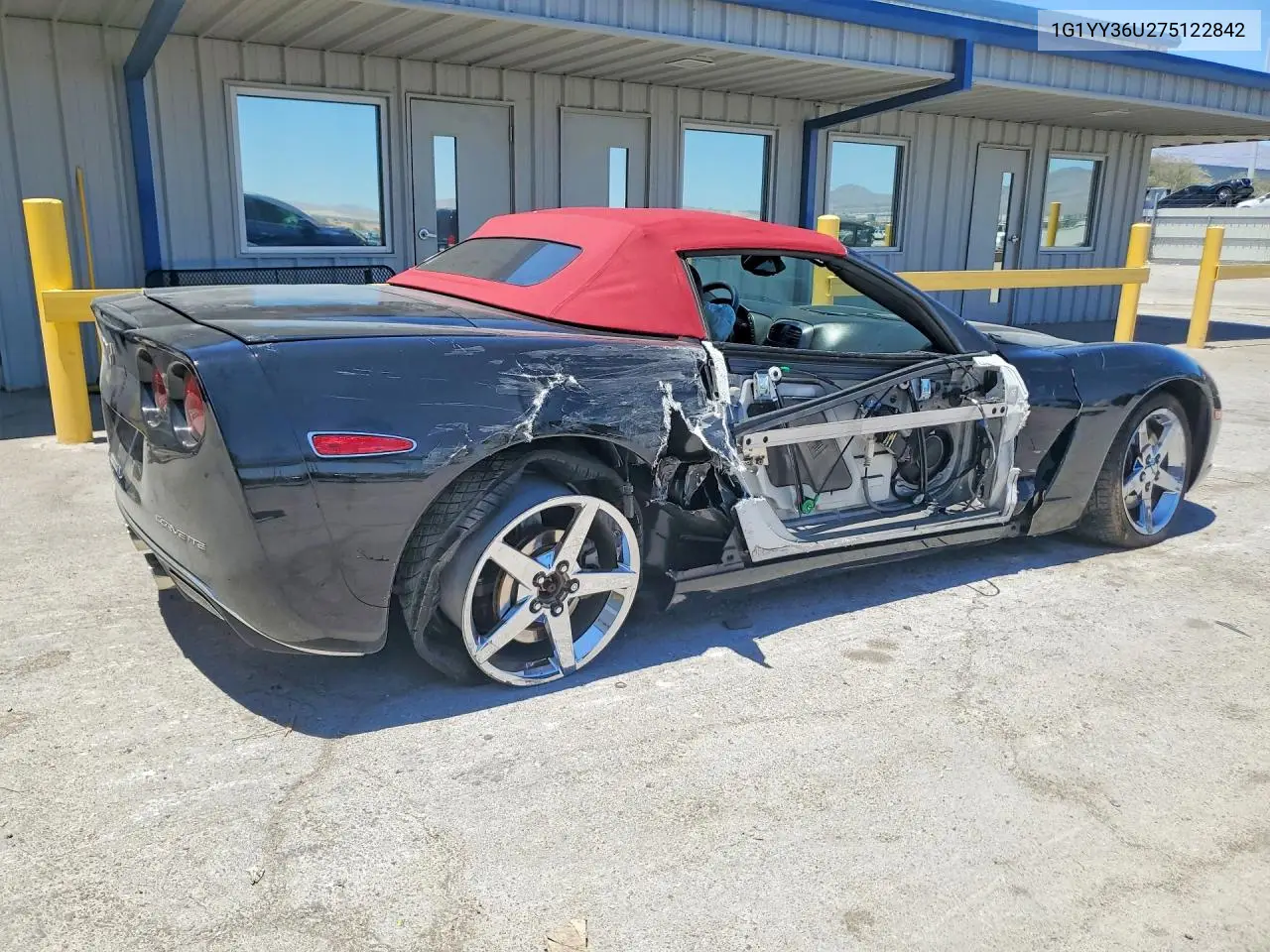 2007 Chevrolet Corvette VIN: 1G1YY36U275122842 Lot: 59695146