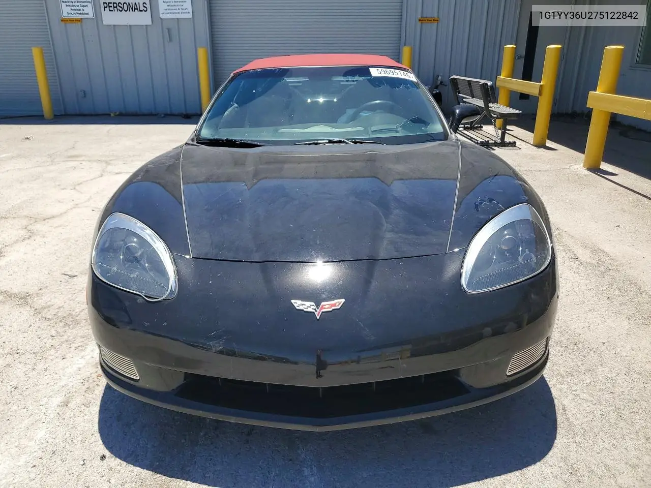 2007 Chevrolet Corvette VIN: 1G1YY36U275122842 Lot: 59695146