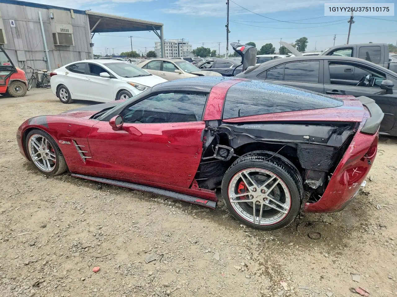 2007 Chevrolet Corvette VIN: 1G1YY26U375110175 Lot: 60502026