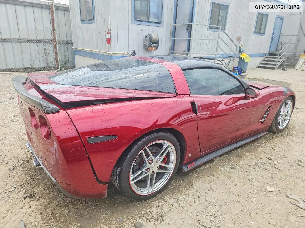 2007 Chevrolet Corvette VIN: 1G1YY26U375110175 Lot: 60502026