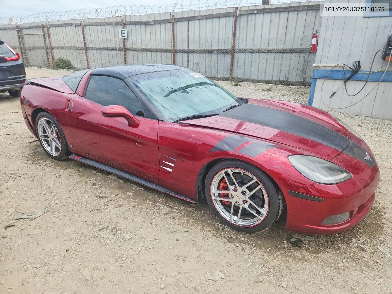 2007 Chevrolet Corvette VIN: 1G1YY26U375110175 Lot: 60502026