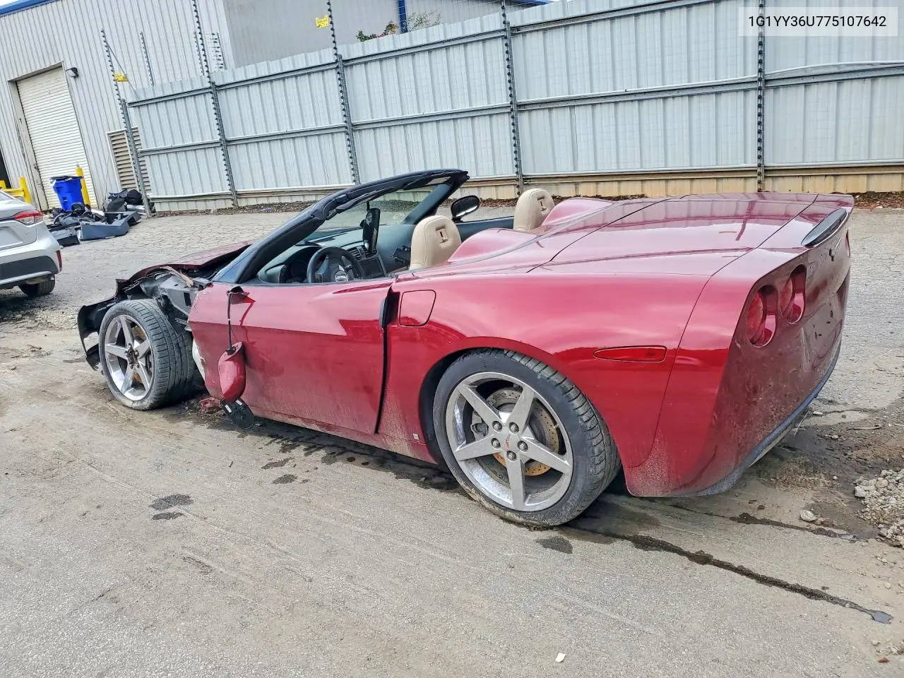 2007 Chevrolet Corvette VIN: 1G1YY36U775107642 Lot: 60770066