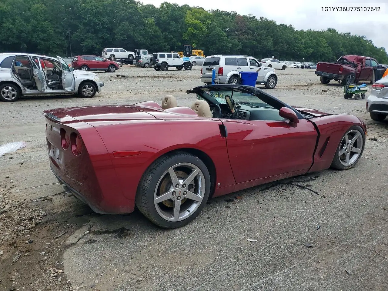 2007 Chevrolet Corvette VIN: 1G1YY36U775107642 Lot: 60770066