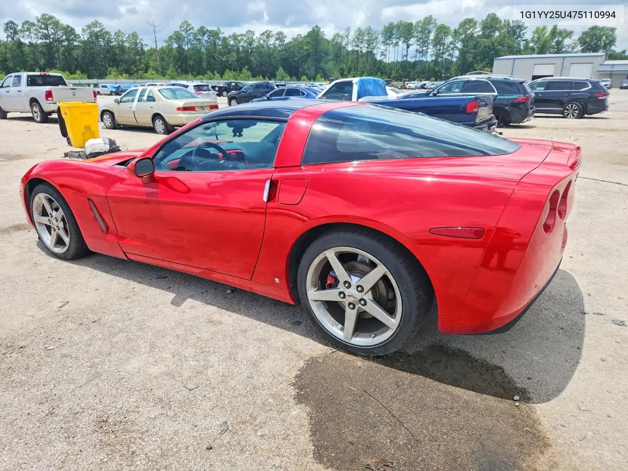 2007 Chevrolet Corvette VIN: 1G1YY25U475110994 Lot: 60843646