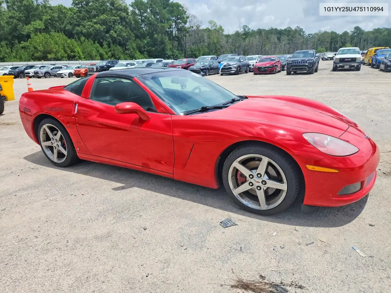 2007 Chevrolet Corvette VIN: 1G1YY25U475110994 Lot: 60843646