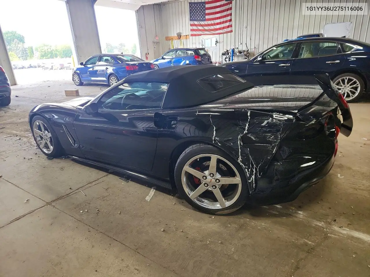 2007 Chevrolet Corvette VIN: 1G1YY36U275116006 Lot: 61318346