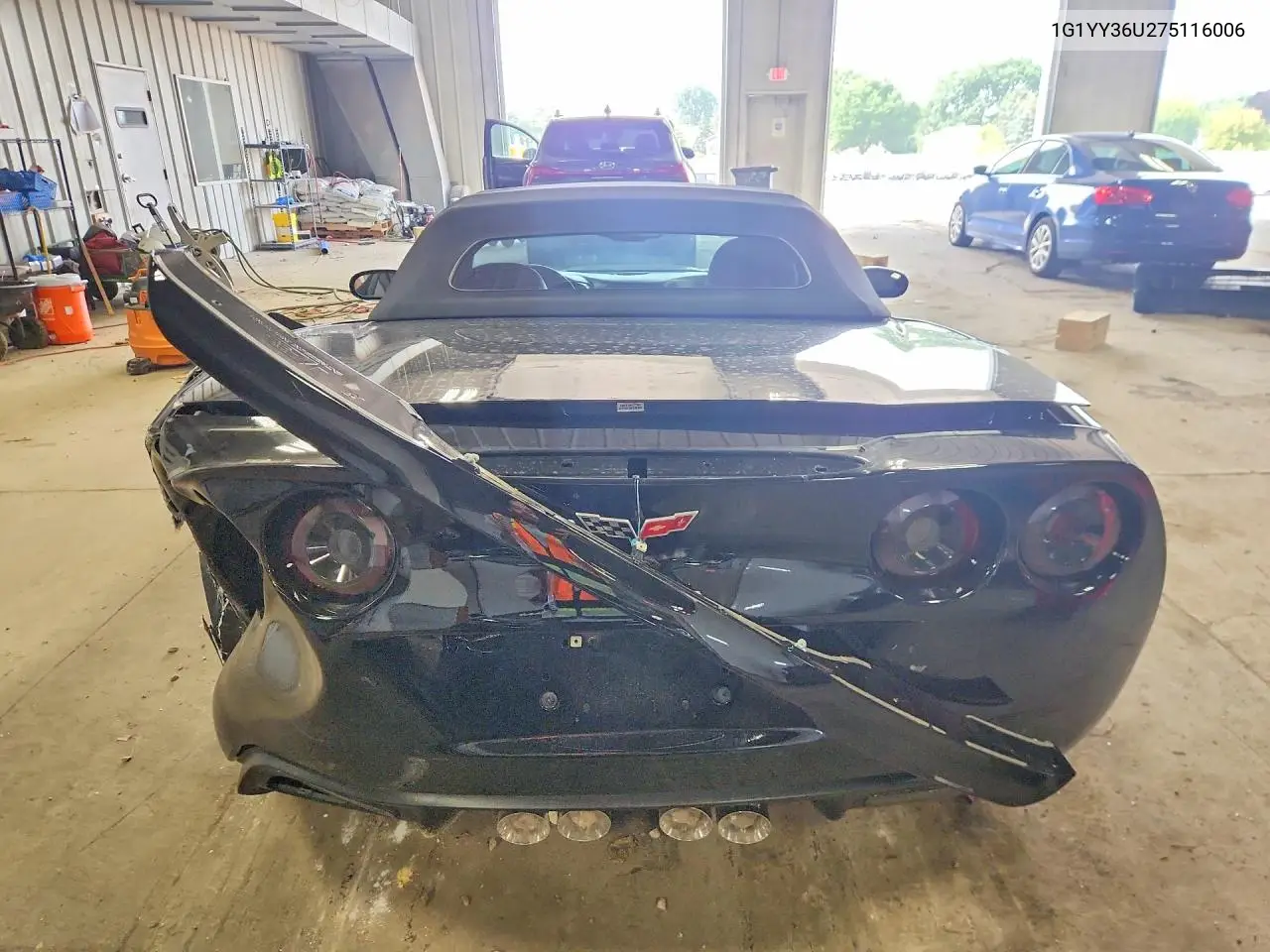2007 Chevrolet Corvette VIN: 1G1YY36U275116006 Lot: 61318346
