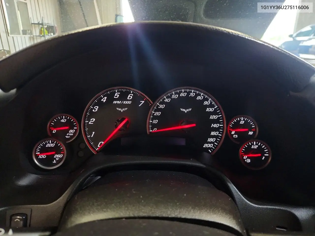 2007 Chevrolet Corvette VIN: 1G1YY36U275116006 Lot: 61318346