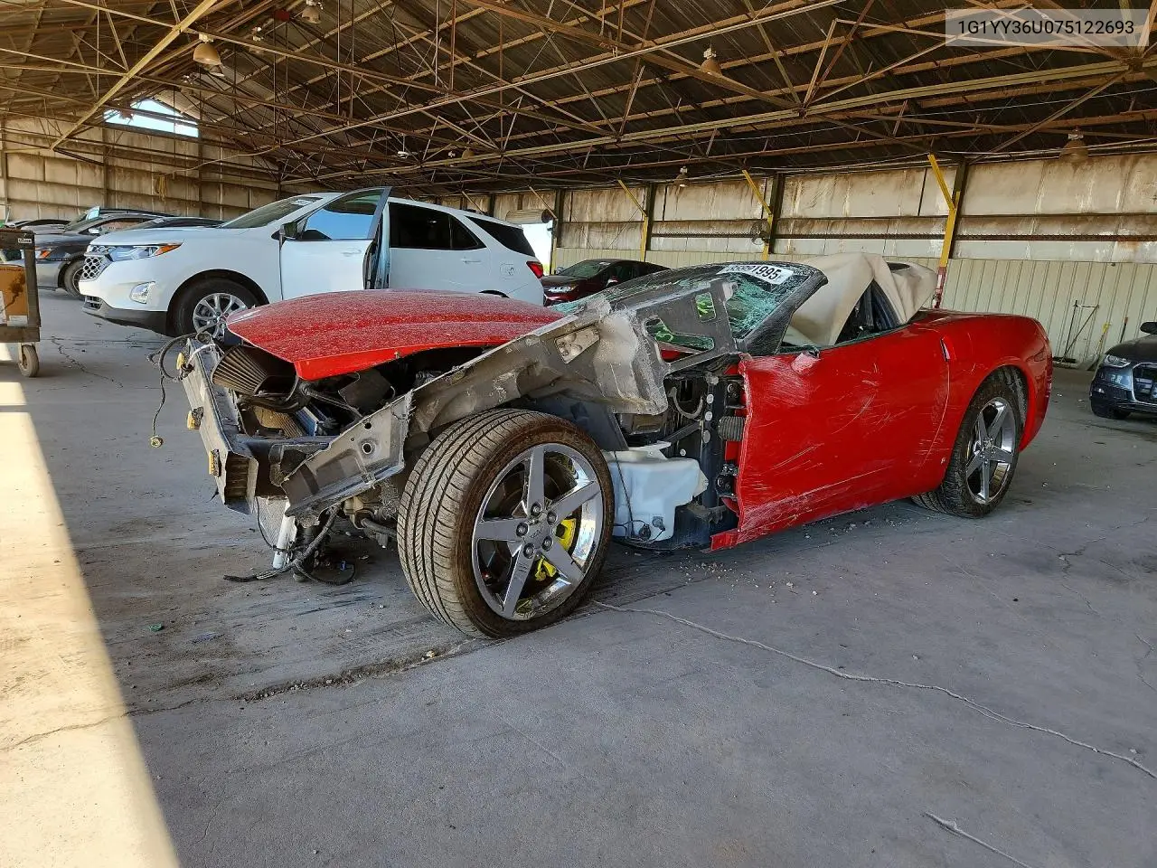 2007 Chevrolet Corvette VIN: 1G1YY36U075122693 Lot: 85991995