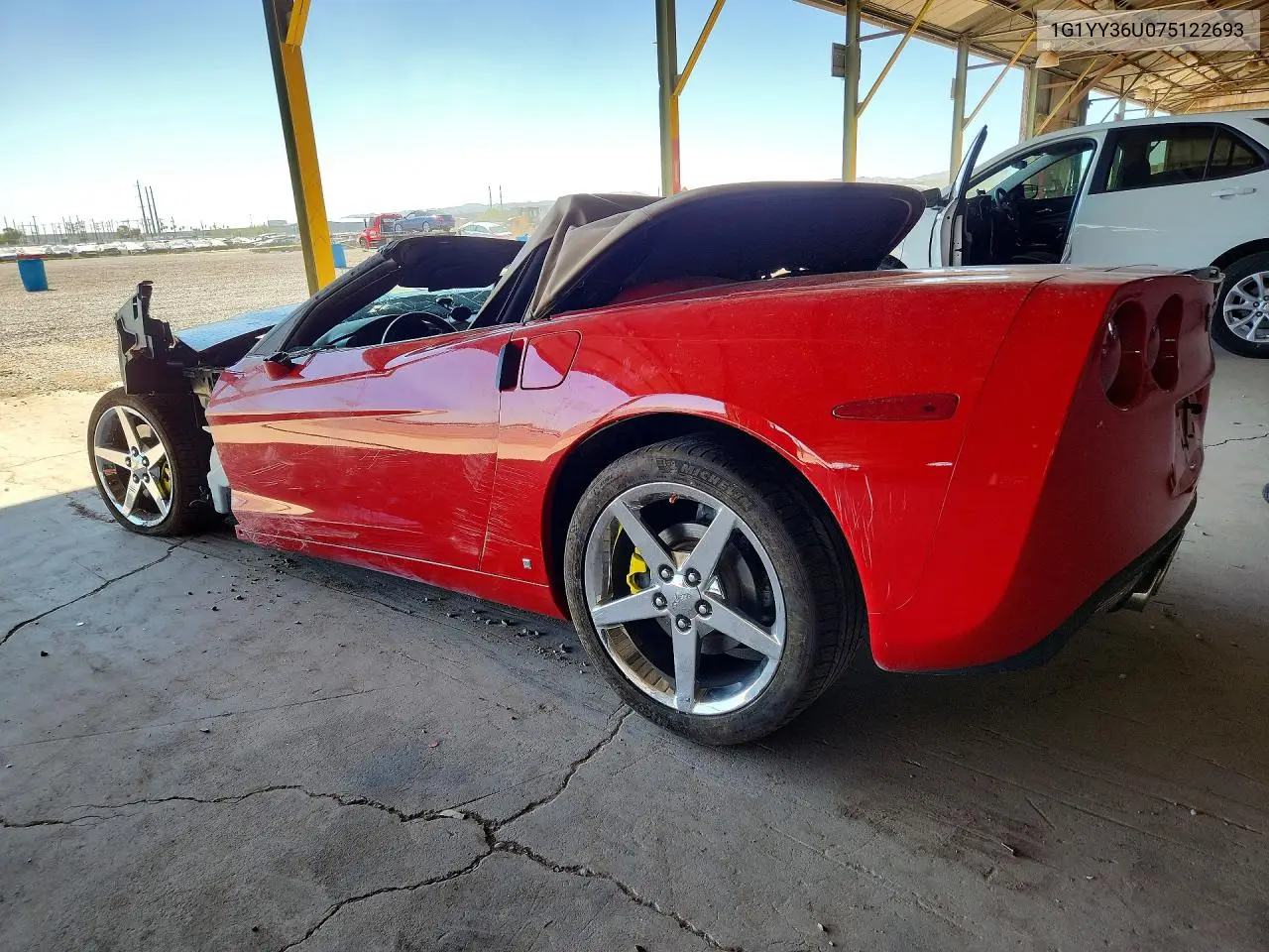 2007 Chevrolet Corvette VIN: 1G1YY36U075122693 Lot: 85991995