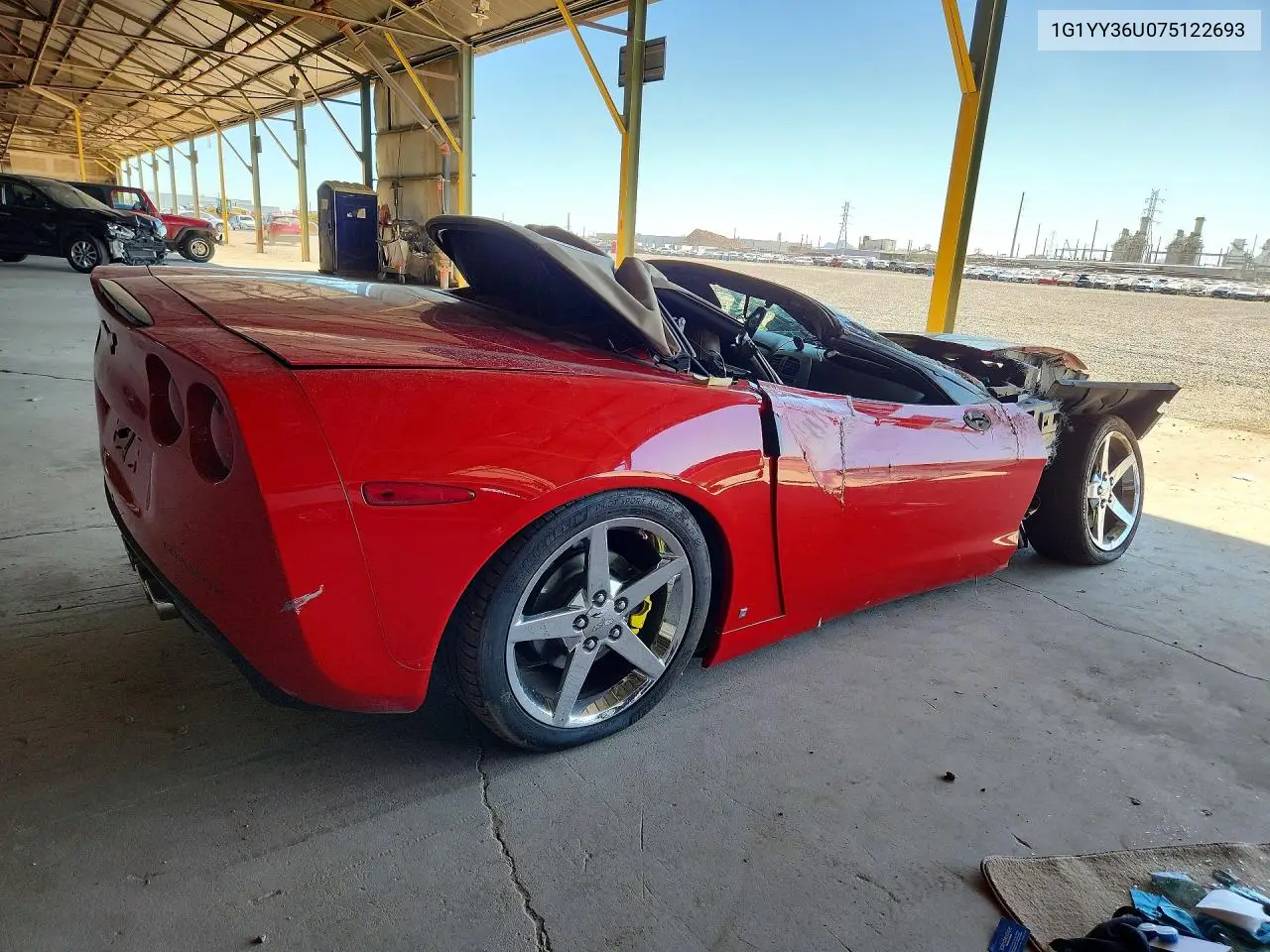 2007 Chevrolet Corvette VIN: 1G1YY36U075122693 Lot: 85991995