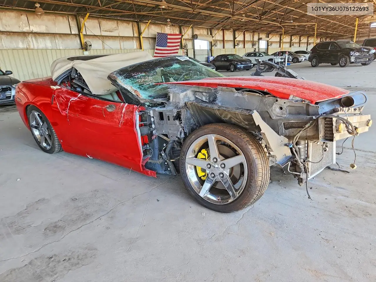 2007 Chevrolet Corvette VIN: 1G1YY36U075122693 Lot: 85991995