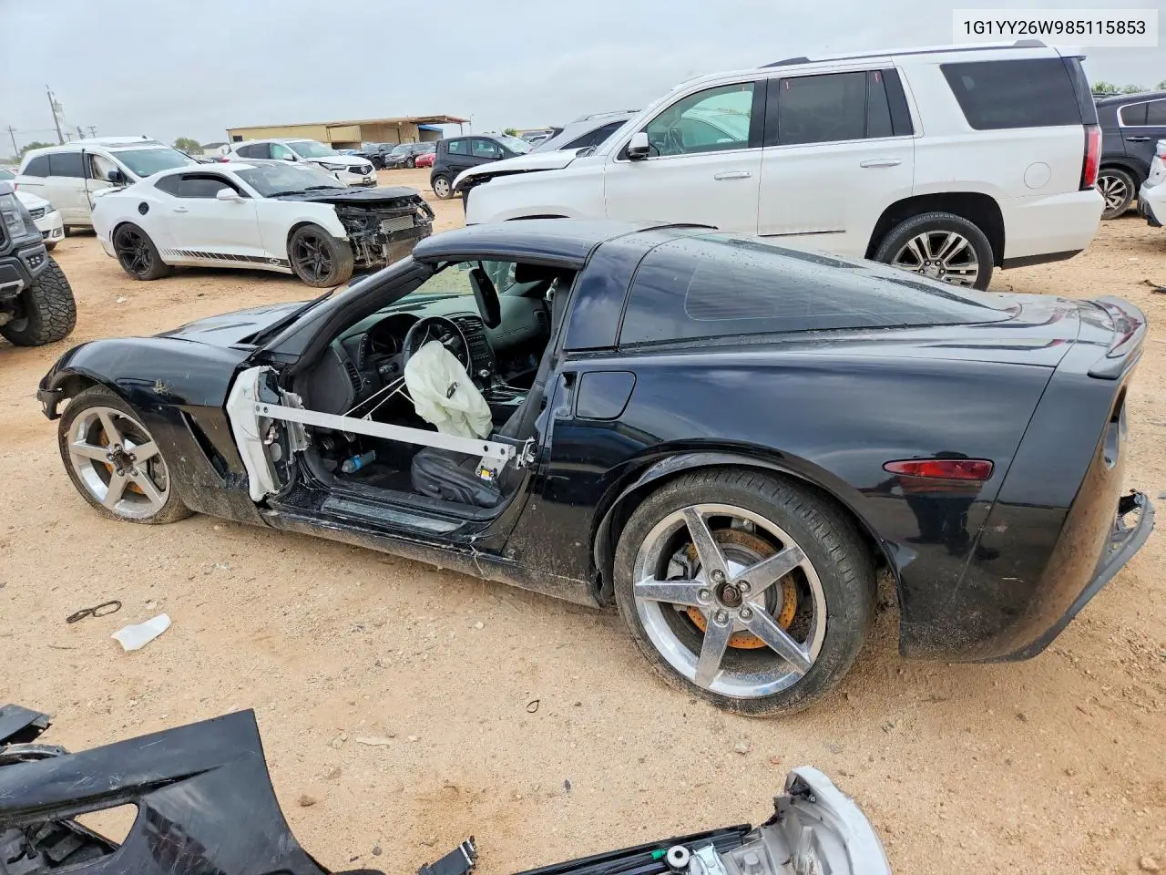 2008 Chevrolet Corvette VIN: 1G1YY26W985115853 Lot: 60220706