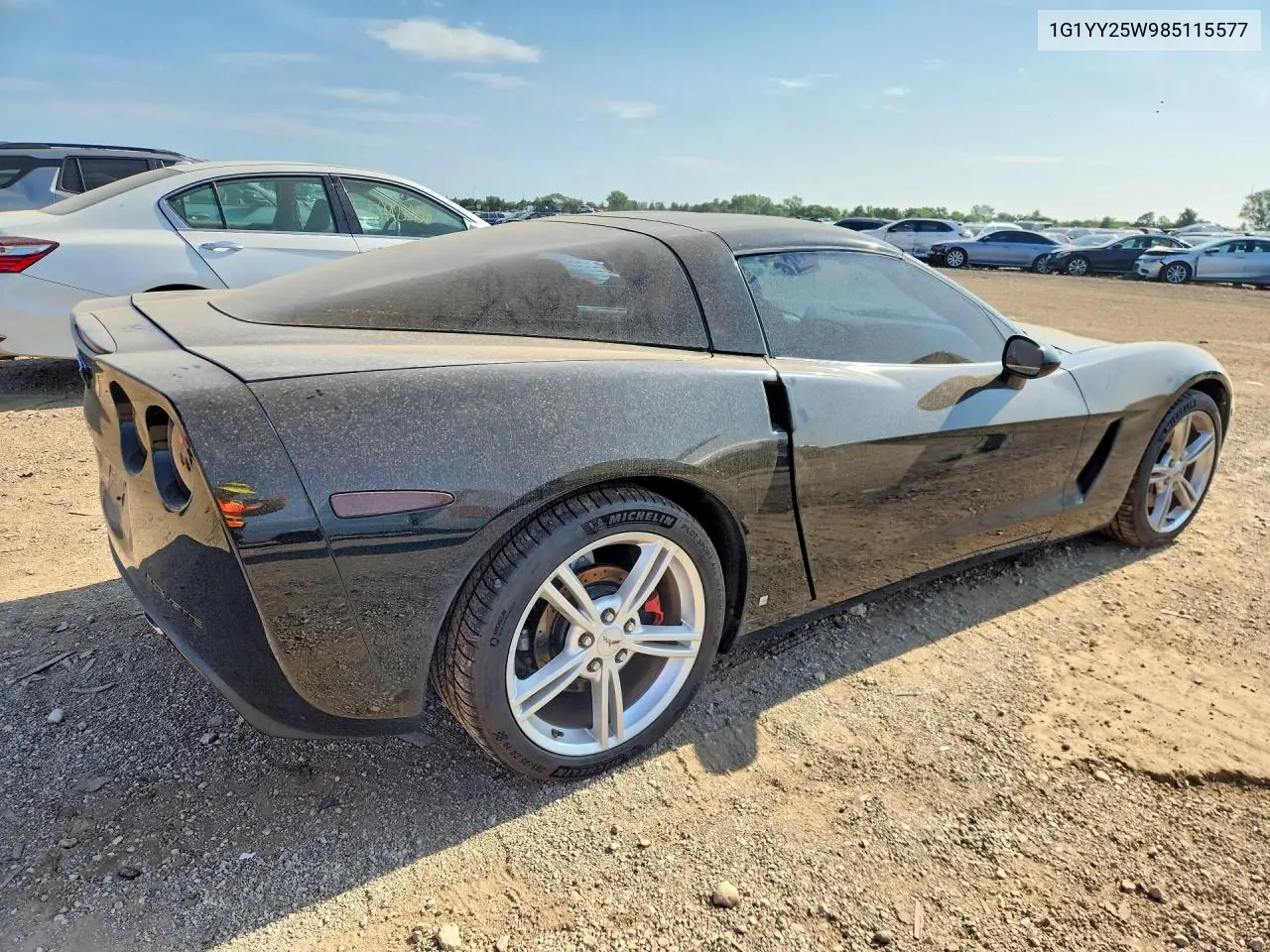 2008 Chevrolet Corvette VIN: 1G1YY25W985115577 Lot: 60563396