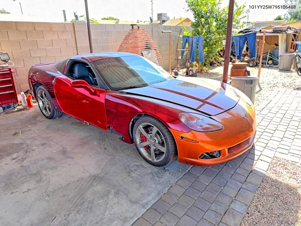 2009 Chevrolet Corvette VIN: 1G1YY25W795106488 Lot: 52958776
