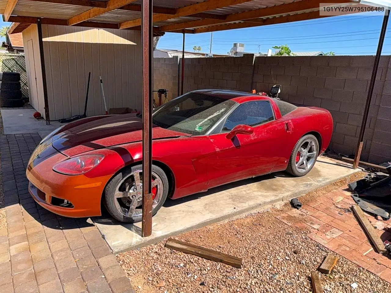 2009 Chevrolet Corvette VIN: 1G1YY25W795106488 Lot: 52958776