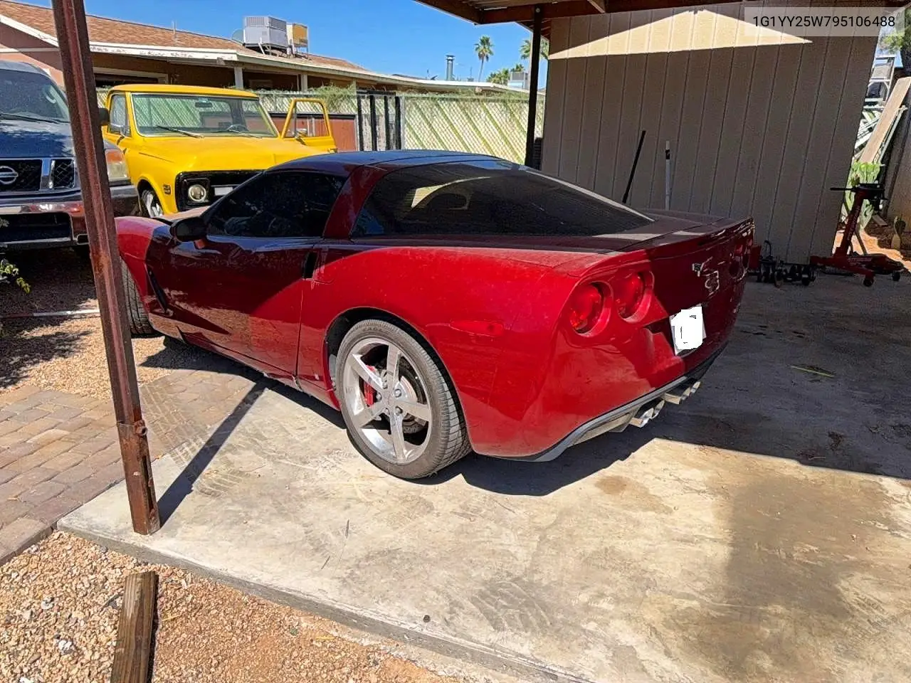 2009 Chevrolet Corvette VIN: 1G1YY25W795106488 Lot: 52958776