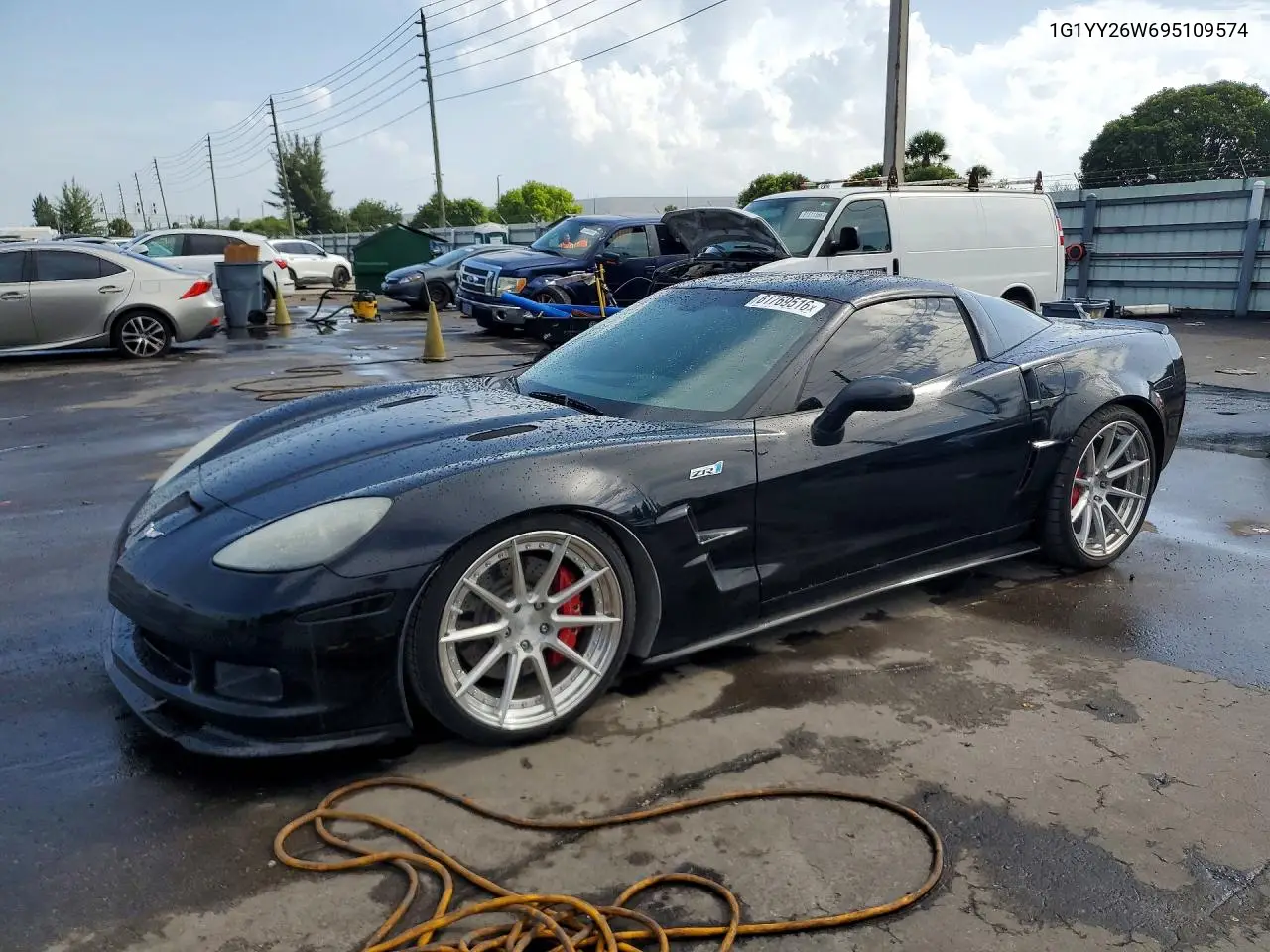 2009 Chevrolet Corvette VIN: 1G1YY26W695109574 Lot: 61769516