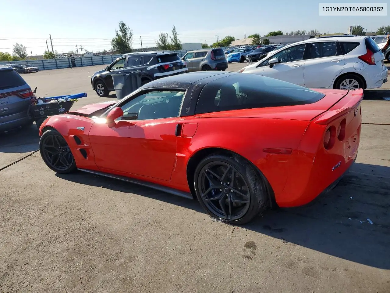 2010 Chevrolet Corvette Zr-1 VIN: 1G1YN2DT6A5800352 Lot: 52218276