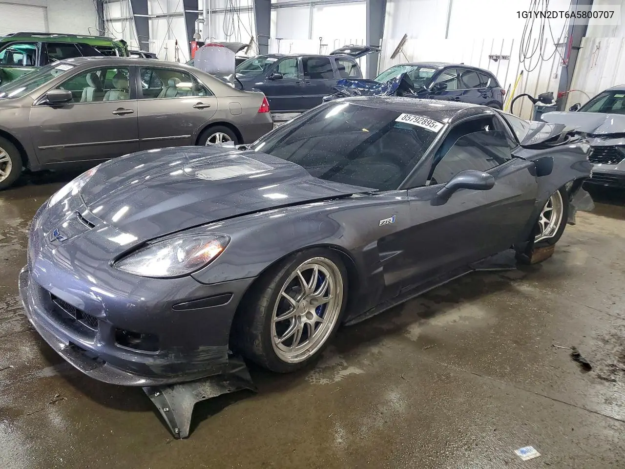 2010 Chevrolet Corvette Zr-1 VIN: 1G1YN2DT6A5800707 Lot: 85792895