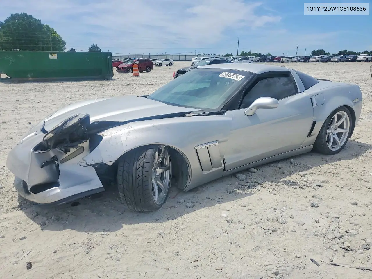 2012 Chevrolet Corvette Grand Sport VIN: 1G1YP2DW1C5108636 Lot: 56398786