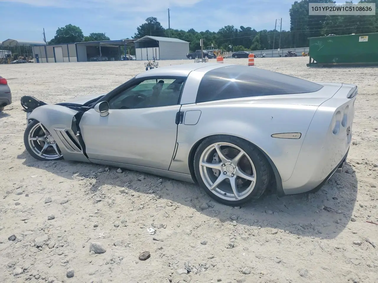2012 Chevrolet Corvette Grand Sport VIN: 1G1YP2DW1C5108636 Lot: 56398786